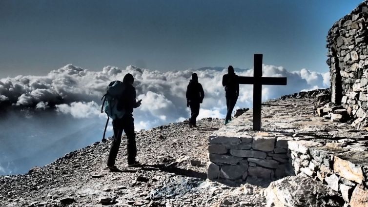 Psiloritis, highest mountain of Crete trail E4
